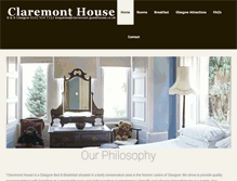 Tablet Screenshot of claremont-guesthouse.co.uk